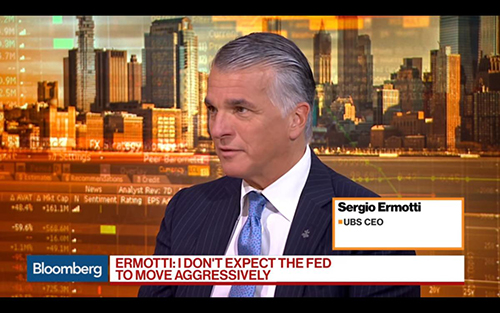 Big Banks investing in bitcoin - UBS CEO Ermotti