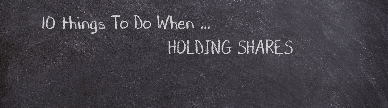 10 things to do when investing in shares